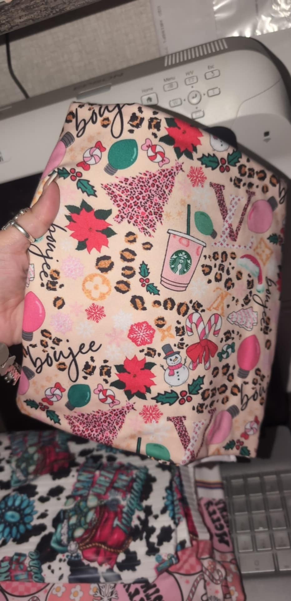 Newborn sweater romper & footie pants