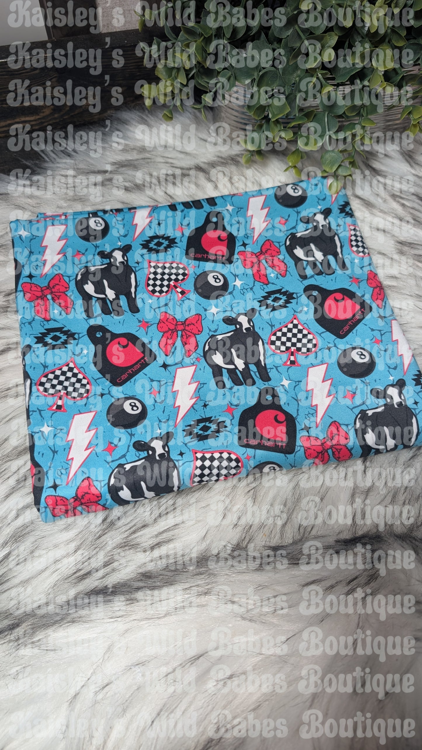 18/24 bell bottom halter & shredded