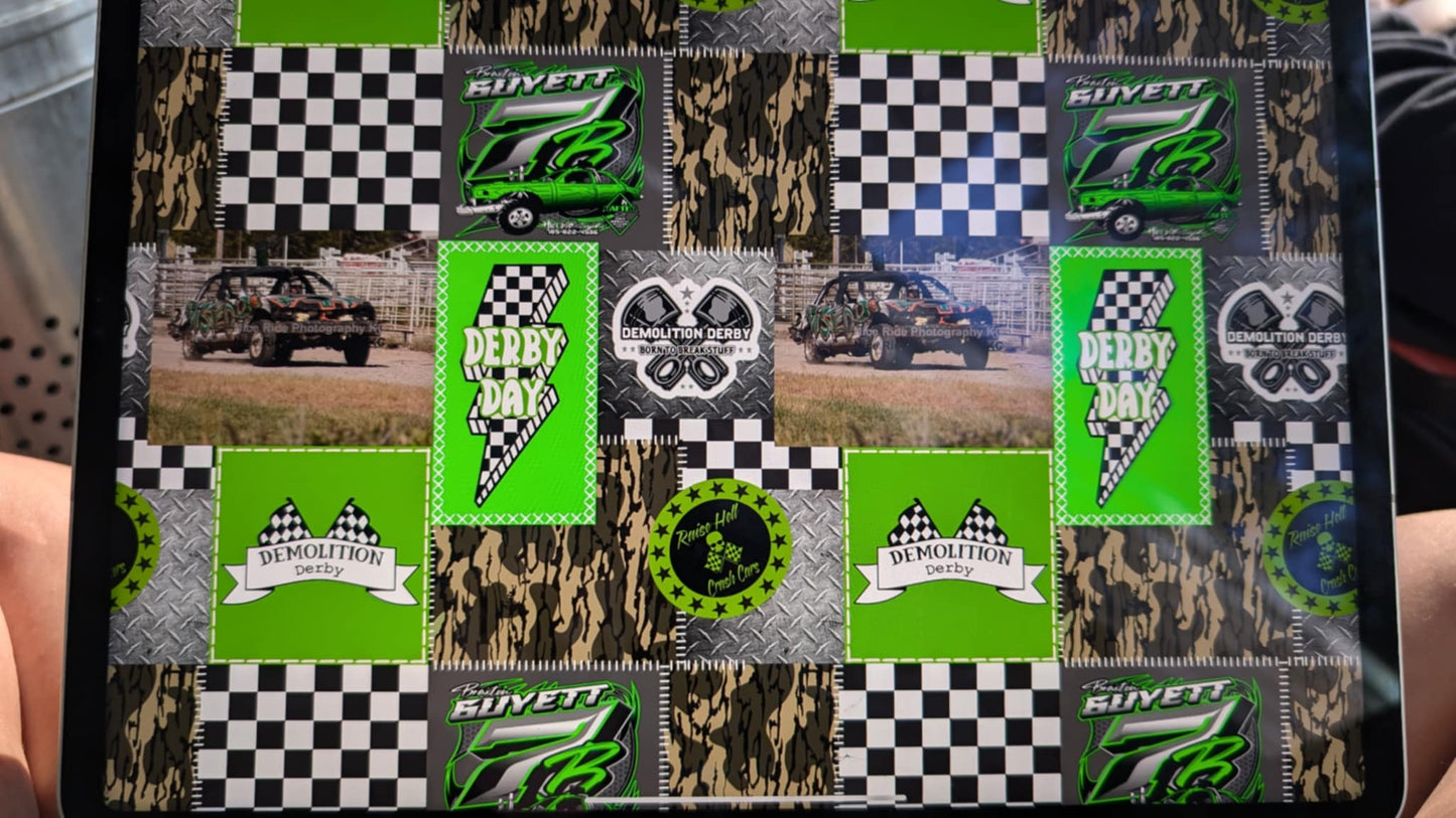 Bell bottom overalls